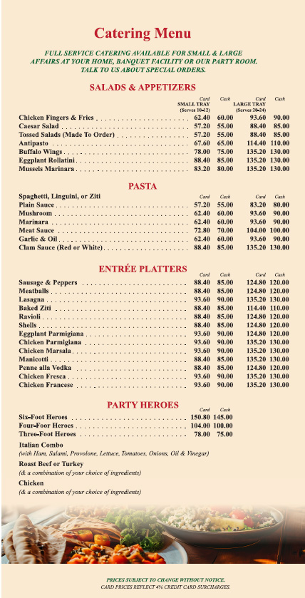 Cateering